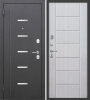 Дверь мет. 7,5 см Серебро Гарда  Астана милки(960)мм левая ФЙ